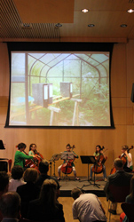 Regionalkonzert Nord-West im Haus am Dom Frankfurt am Main, 23.06.2013, mit Kunstwerken von Kirsten Kötter