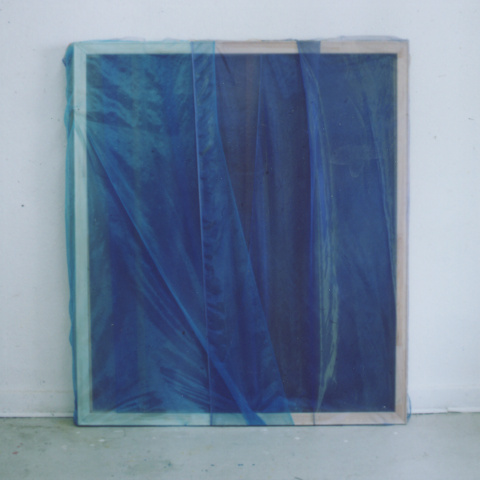 Kirsten Kötter: Opak / Opaque, 2011, mixed media (fabric, wood), dimensions variable