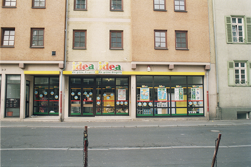 Gießen, Asterweg 3, 1998, idea-Drogerie, Foto: Kirsten Kötter