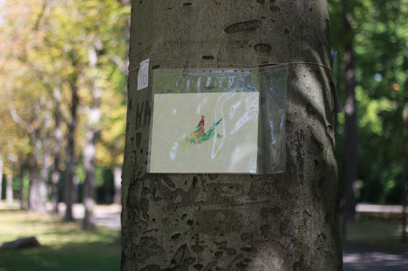 2025-08-20_malathon-chemnitz_16_baum_2881, watercolour, 24 × 32 cm (Kirsten Kötter)