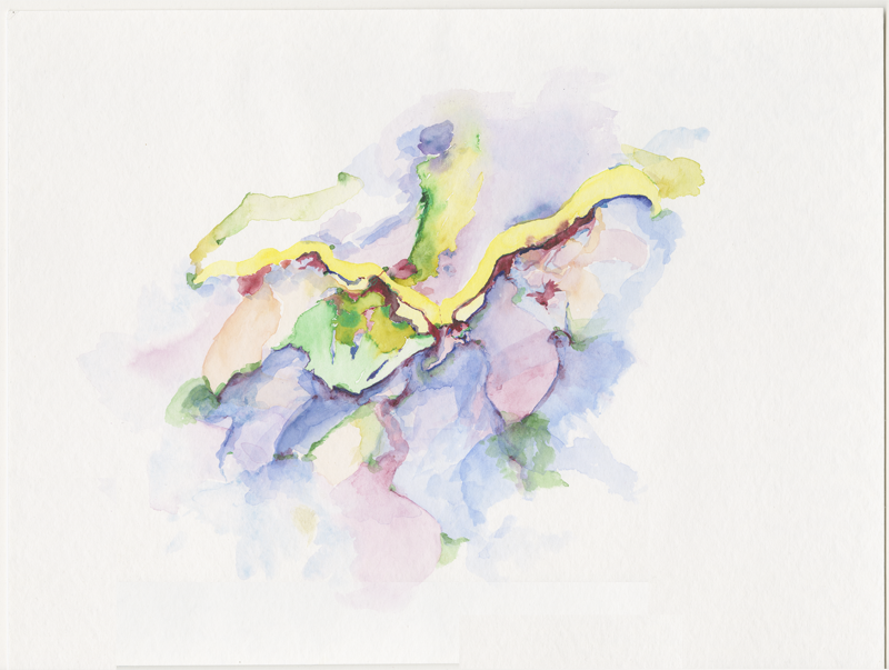 2005-04_05_s8, Salzburg, watercolour, 30 x 40 cm (Kirsten Kötter)