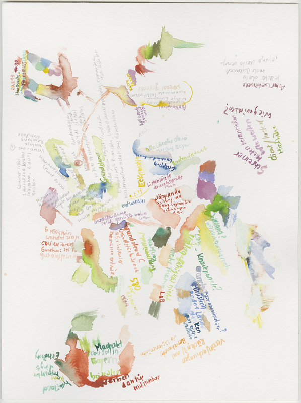 2019-03-20_ausschuss-haushalt-finanz-1, budget and finance committee,
house of representatives Mainz,
watercolour, 30 × 40 cm (Kirsten Kötter)