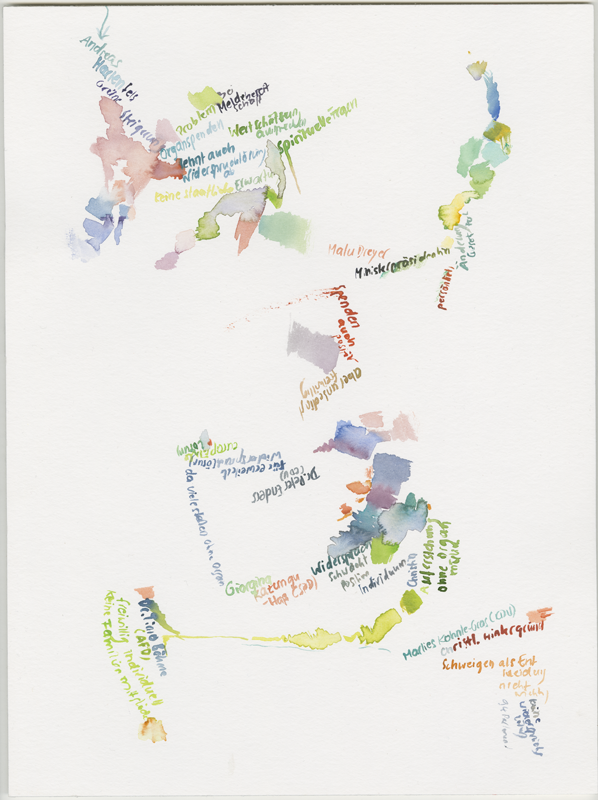 2019-03-27_landtag-plenar_orientierungsdebatte-organspende-2,
plenary session Landtag (German state parliament) Rheinland-Pfalz, Mainz,
watercolour, 30 × 40 cm (Kirsten Kötter)