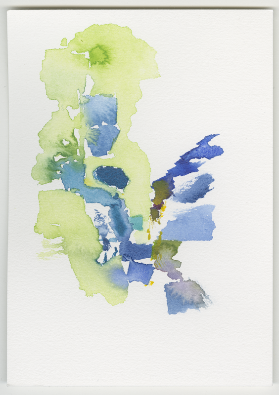 2019-06-16_irl-pulleen-loop, watercolour, 17 × 12 cm (Kirsten Kötter)