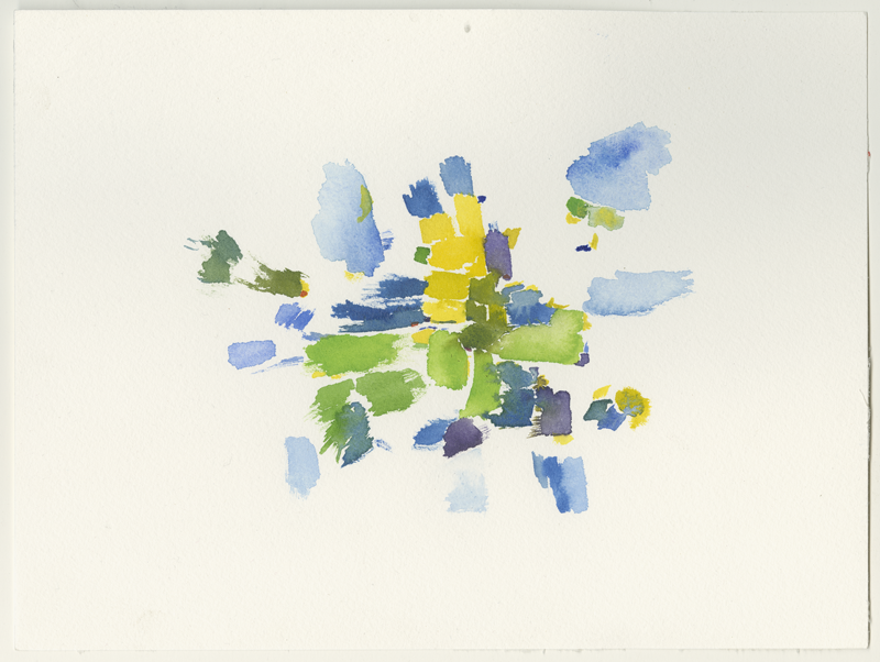 2020-05-26_fischteich, watercolour, 24 × 32 cm (Kirsten Kötter)