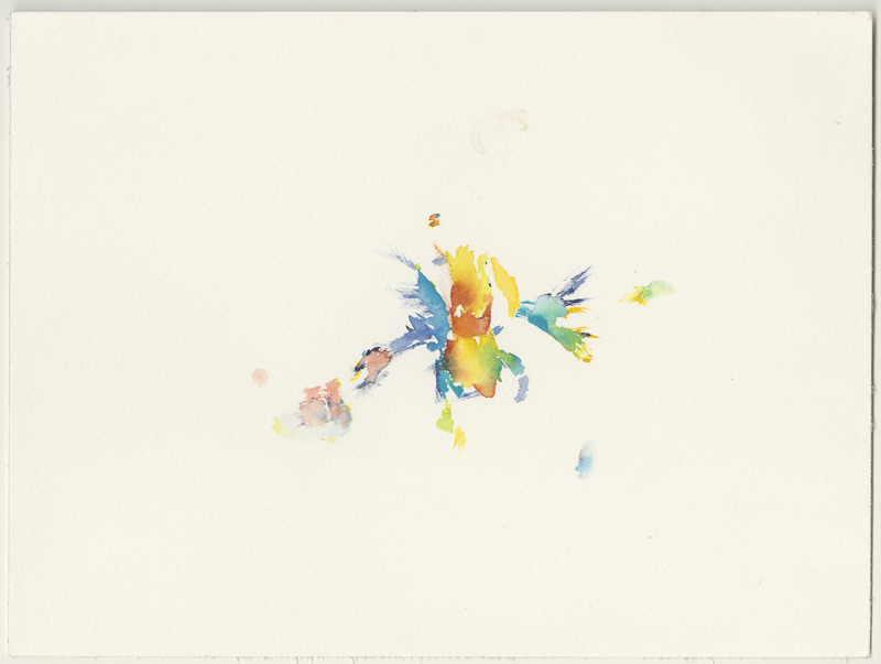 2021-09-04_fischteich, watercolour, 24 × 32 cm (Kirsten Kötter)