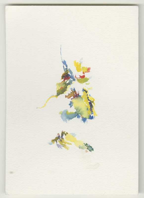 2021-11-12_kl-feldberg, watercolour, 17 × 12 cm (Kirsten Kötter)