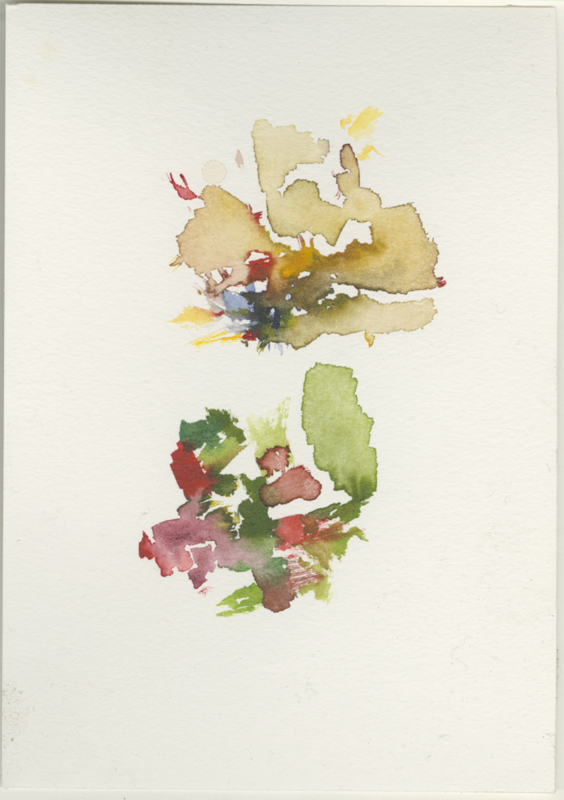 2021-11-20_fischteich, watercolour, 17 × 12 cm (Kirsten Kötter)