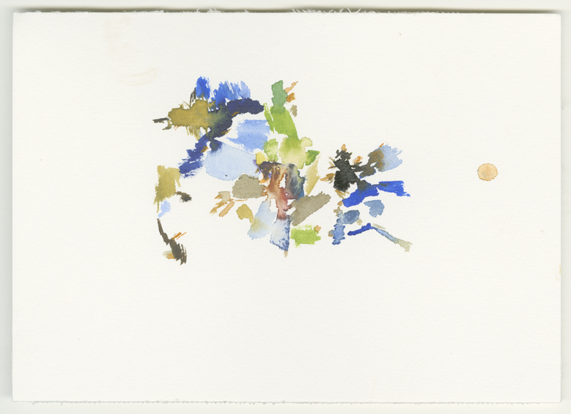 2022-04-19_rhein-urbach-doerscheid, watercolour, 12 × 17 cm (Kirsten Kötter)